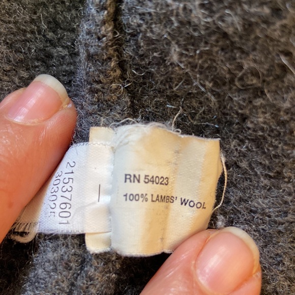 Gap lambs wool zip-up dark grey sweater- Men’s M - Picture 8 of 13